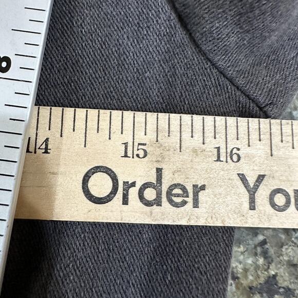 Liverpool Jacket Womens Size Small Gray Quilted Moto Full Zip Casual Grunge - Picture 6 of 9